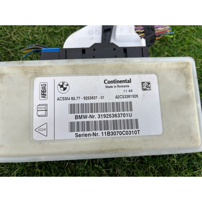 Блок управления airbag (airbag/безопасность) BMW X3 F25 2012 3.0 65779253637