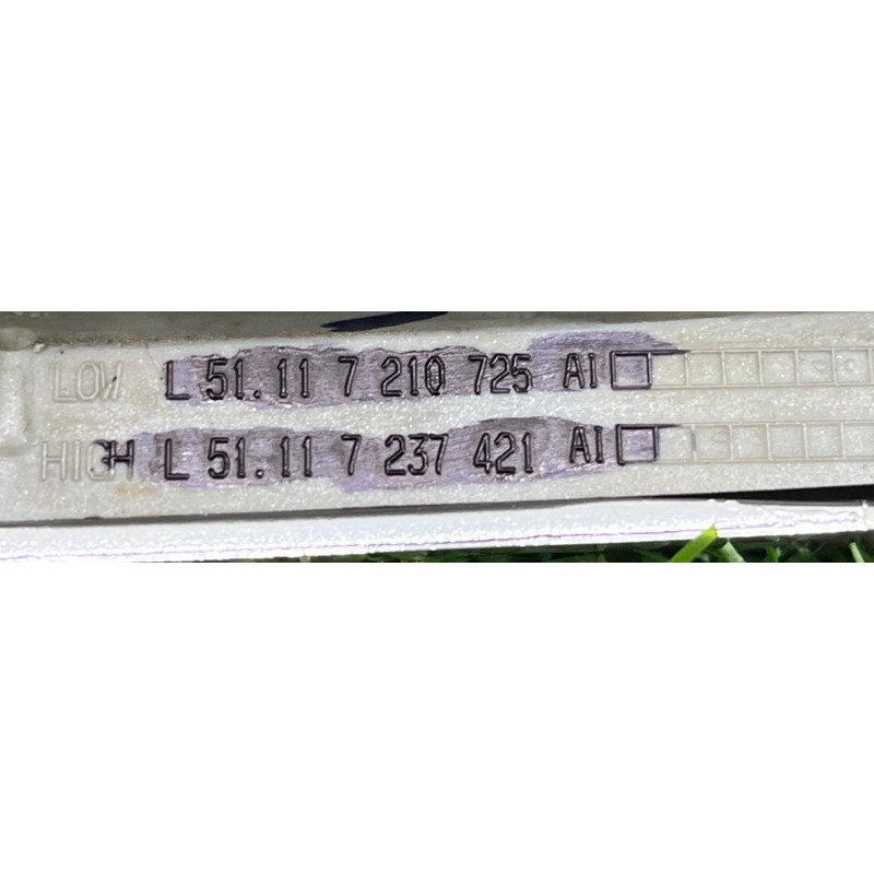 Решетка радиатора (наружные элементы кузова) BMW X3 F25 2012 3.0 51117237421