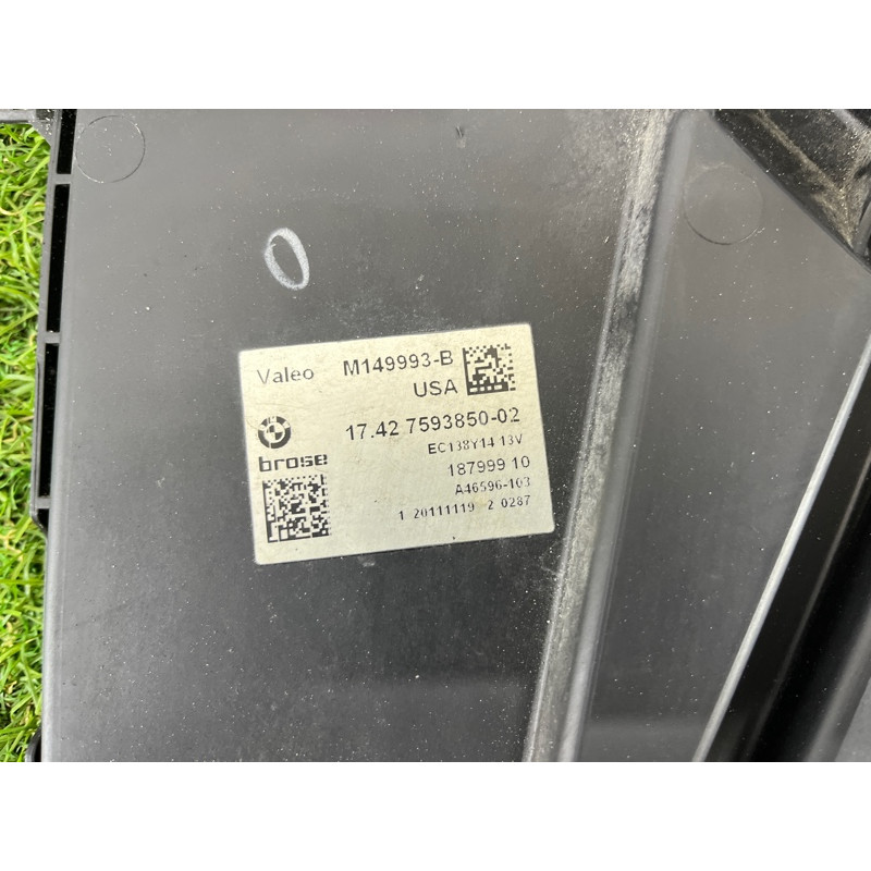 Вентилятор охлаждения радиатора (система охлаждения) BMW X3 F25 2012 3.0 17427593850