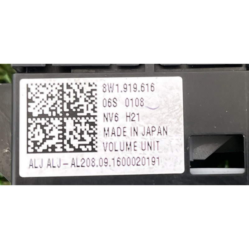 Кнопки мультимедиа (электрика / кнопки) AUDI A4 B9 2017 2.0 8W1919616