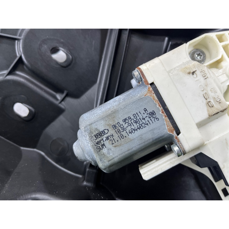 Механизм стеклоподъемника с мотором (кузов и элементы) Volkswagen Touareg FL 2015 3.6 7P6839462A