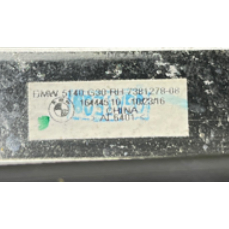 Молдинг стекла (кузов и элементы) BMW 5-series G30 2017 2.0 B46B20 51357381282