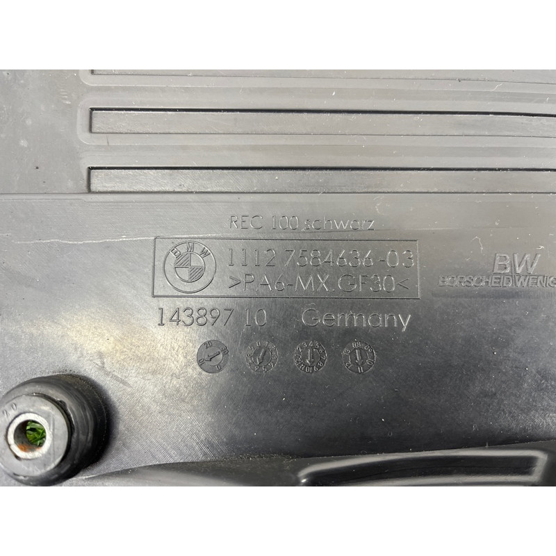 Декоративная крышка двигателя (двигатель и элементы) BMW X3 F25 2012 3.0 11127584636