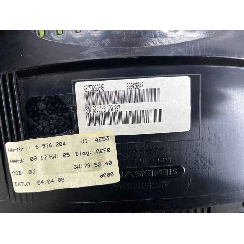Панель приладів (салон) BMW X5 E70 2008 4.8 N62/TU 62109236812