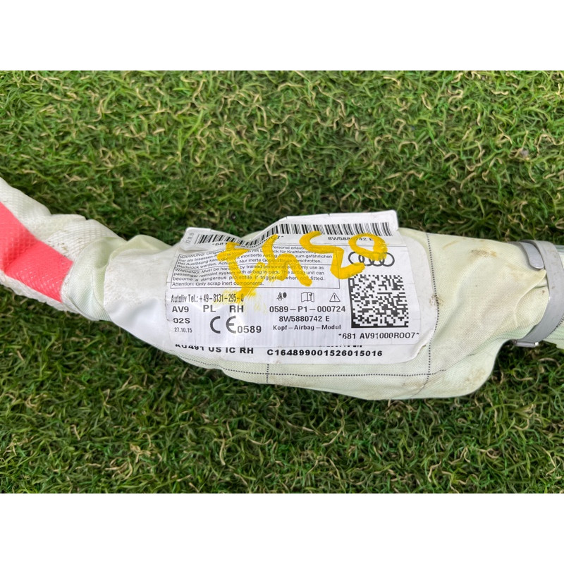Airbag шторка (airbag/безопасность) AUDI A4 B9 2017 2.0 8W5880742E