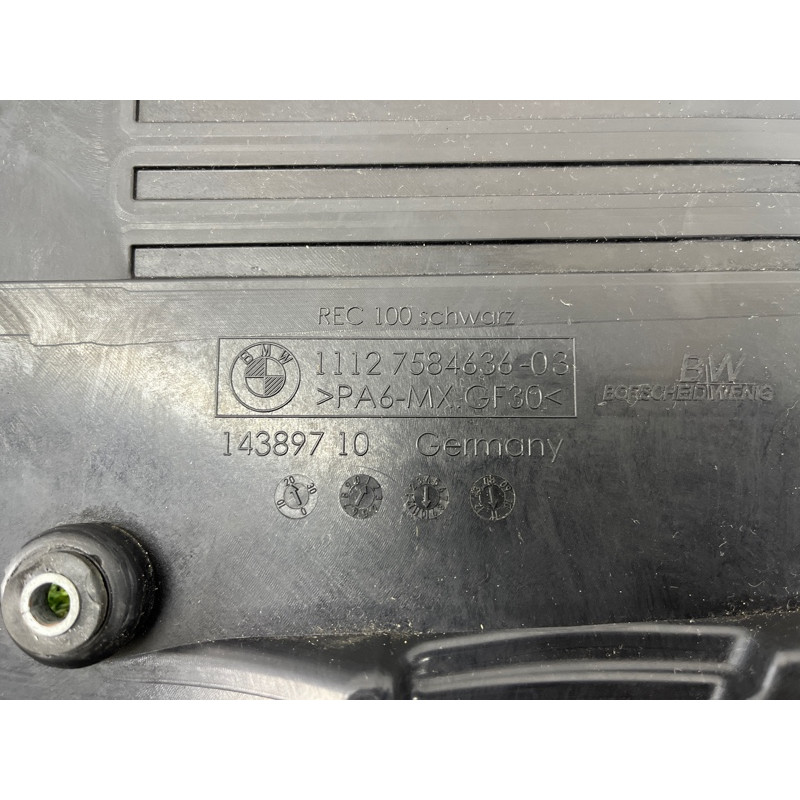 Декоративная крышка двигателя (двигатель и элементы) BMW X3 F25 2012 3.0 11127584636