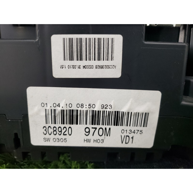 Панель приборов (салон) Volkswagen CC 3C 3C8920970M