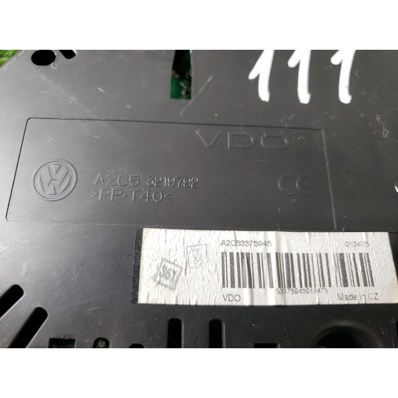 Панель приборов (салон) Volkswagen CC 3C 3C8920970M