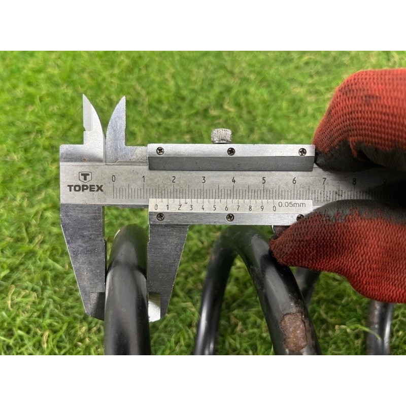 Пружина подвески (подвеска) Volkswagen Touareg II NF 2013 3.0 7P6511115AD