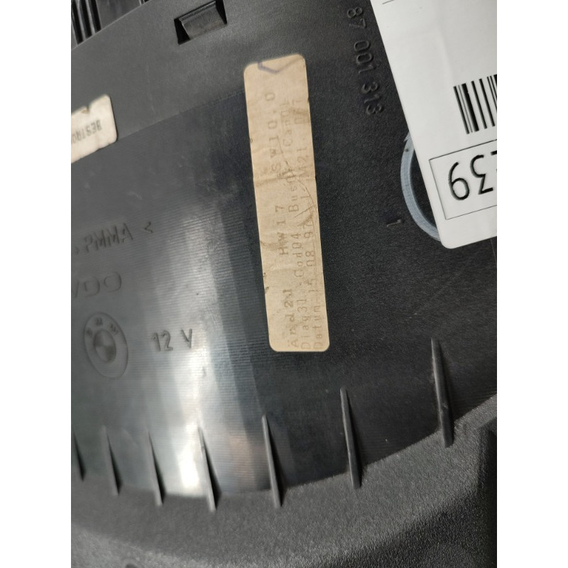 Панель приладів (салон) BMW 5-series E39 62118375898