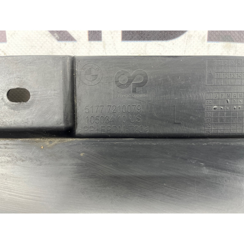 Накладка на порог (кузов и элементы) BMW X3 F25 2012 3.0 51777210079