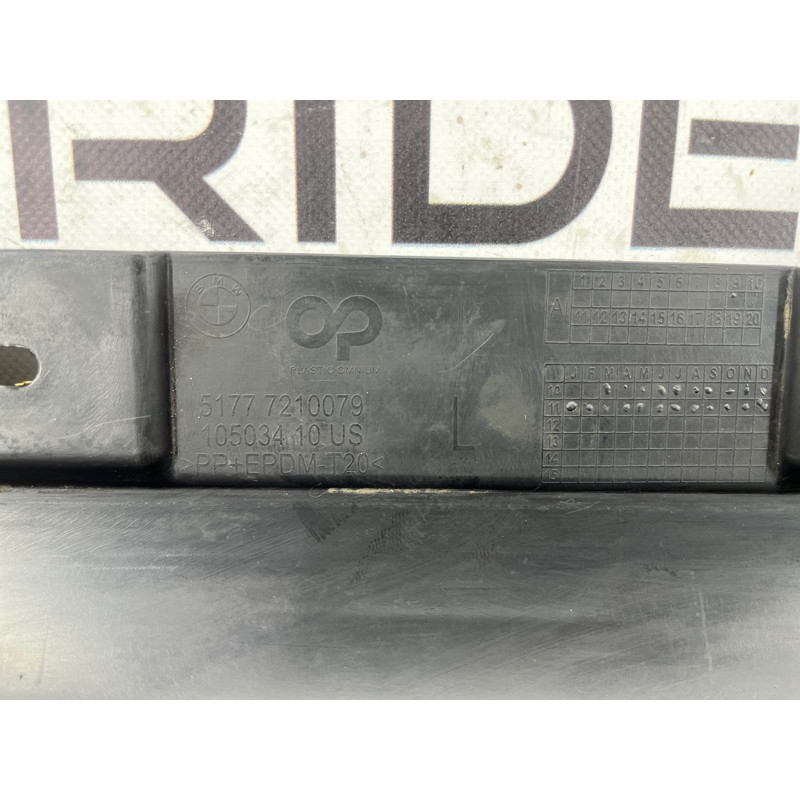 Накладка на порог (кузов и элементы) BMW X3 F25 2012 3.0 51777210079