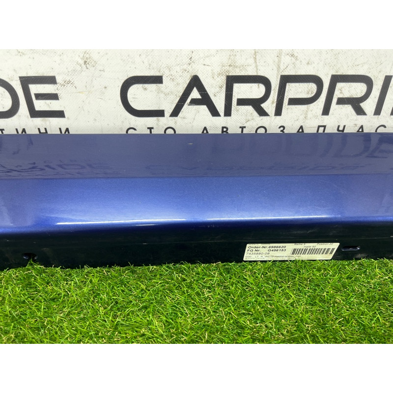 Накладка на поріг (кузов і елементи) BMW 5-series G30 2017 2.0 B46B20 51777475604