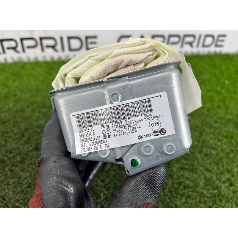Airbag торпеды (airbag/безопасность) Volkswagen Amarok 2H 2012 2.0 2H2880202B75R