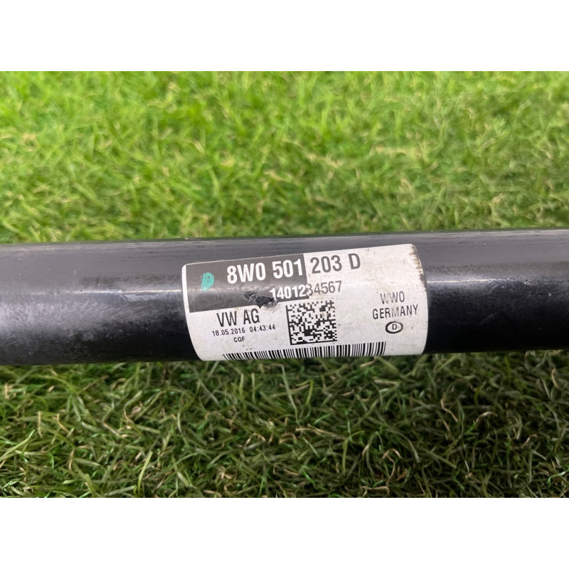 Привід (трансмісія) AUDI A4 B9 2017 2.0 8W0501203D