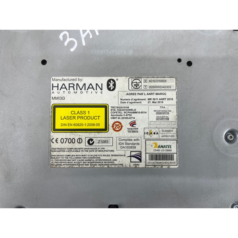 Блок управления мультимедиа (электрика / блок управления) Volkswagen Touareg II NF 2013 3.0 7P6035670A