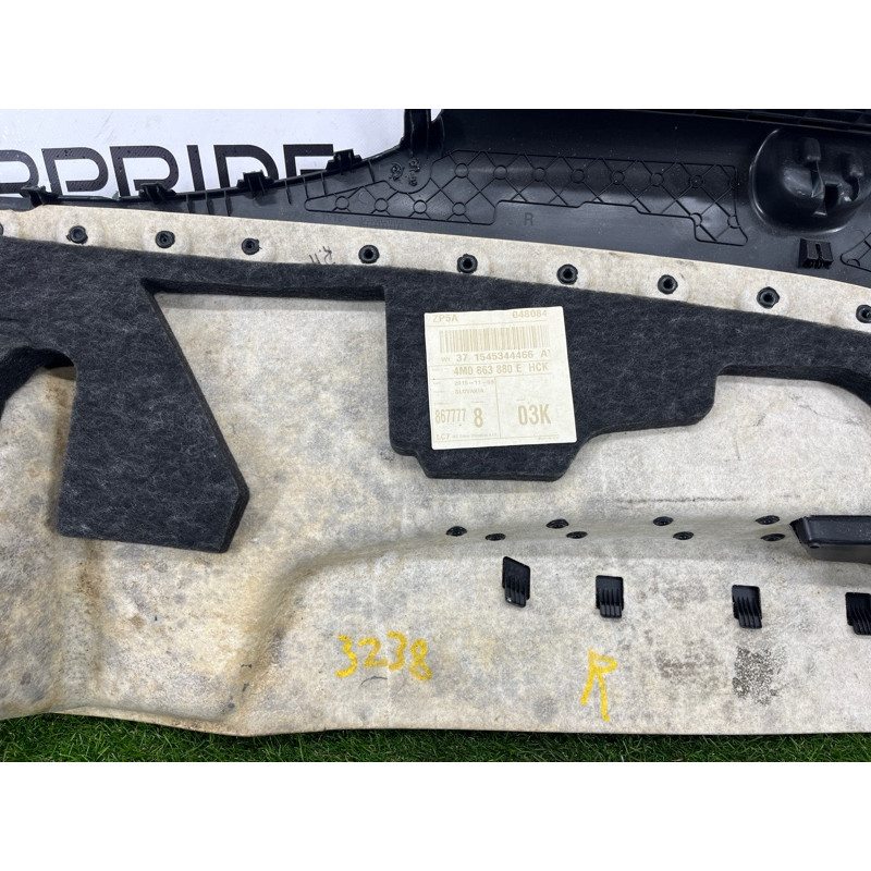Обшивка багажника (салон) AUDI Q7 4M 2017 3.0 TFSi CREC 4M0863880EHCK