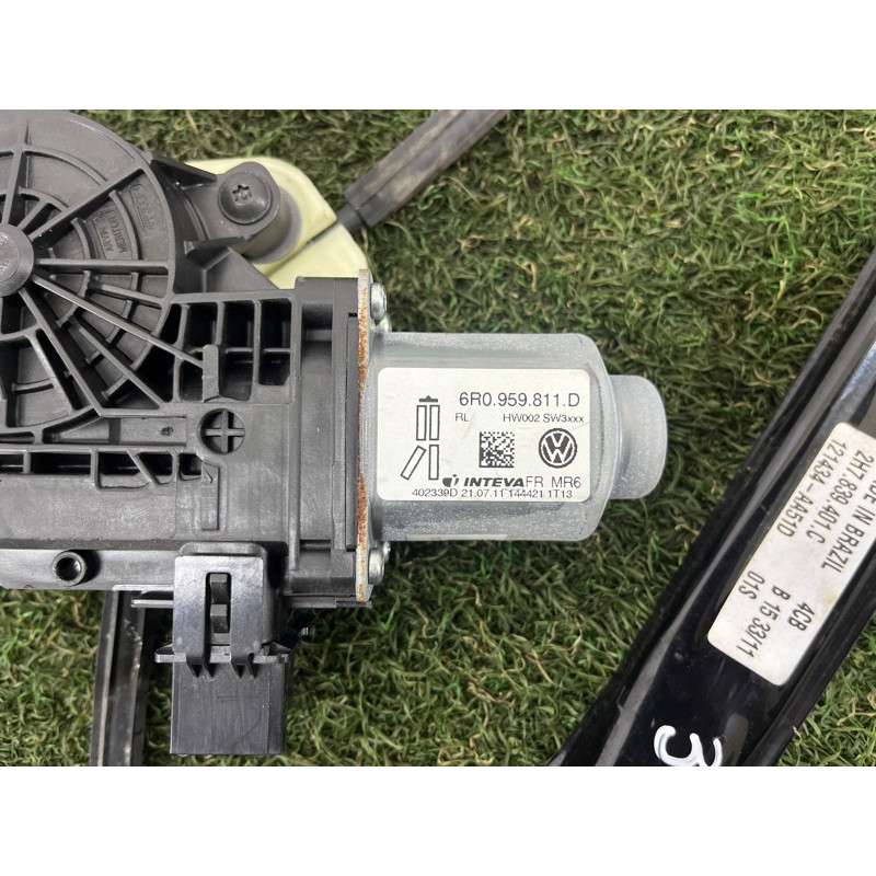 Механизм стеклоподъемника с мотором (кузов и элементы) Volkswagen Amarok 2H 2012 2.0 2H7839401C