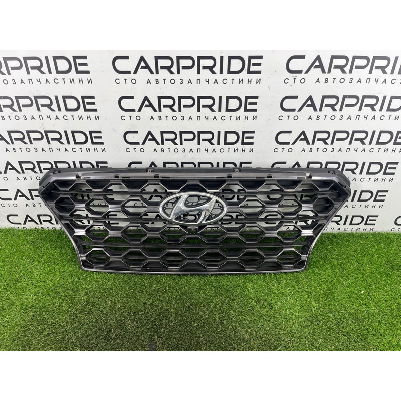 Решетка радиатора (наружные элементы кузова) Hyundai Santa Fe TM 2019 2.4GDI 86350S2100