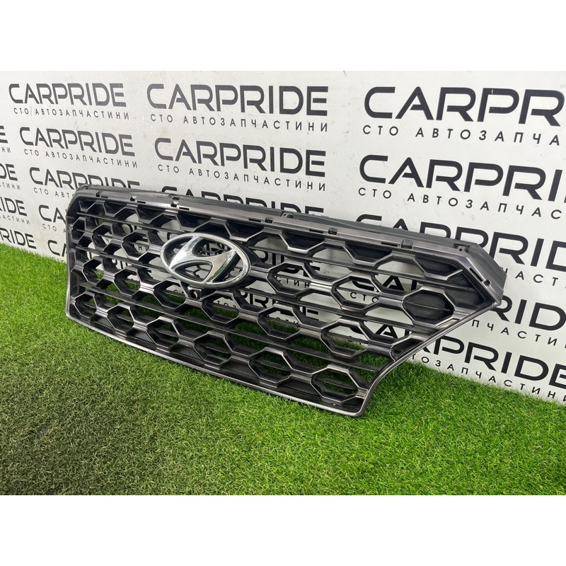 Решетка радиатора (наружные элементы кузова) Hyundai Santa Fe TM 2019 2.4GDI 86350S2100