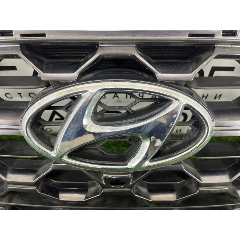 Решетка радиатора (наружные элементы кузова) Hyundai Santa Fe TM 2019 2.4GDI 86350S2100