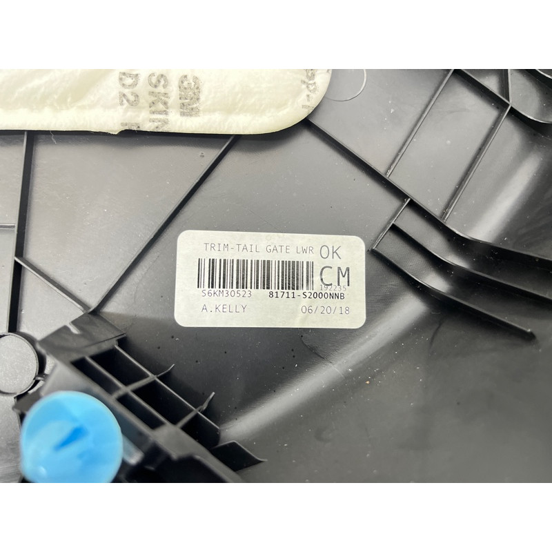 Обшивка крышки багажника (салон) Hyundai Santa Fe TM 2019 2.4GDI 81710S2000NNB