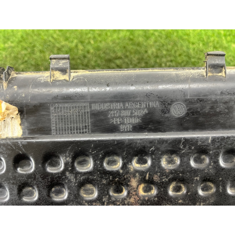 Накладка на бампер (кузов и элементы) Volkswagen Amarok 2H 2012 2.0 2H7807502B9B9