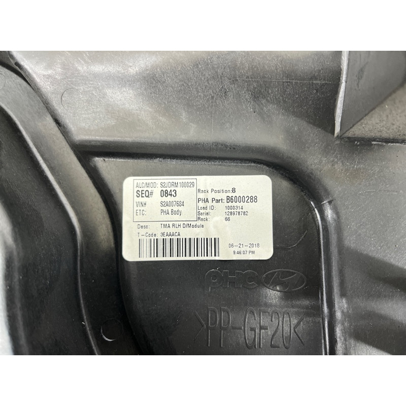 Механізм склопідйомника (кузов і елементи) Hyundai Santa Fe TM 2019 2.4GDI 83471S2000