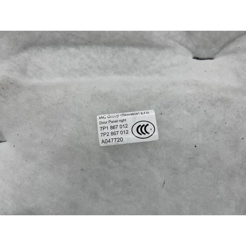 Дверна карта (салон) Volkswagen Touareg NF 2012 3.6 7P1867014JY0Z
