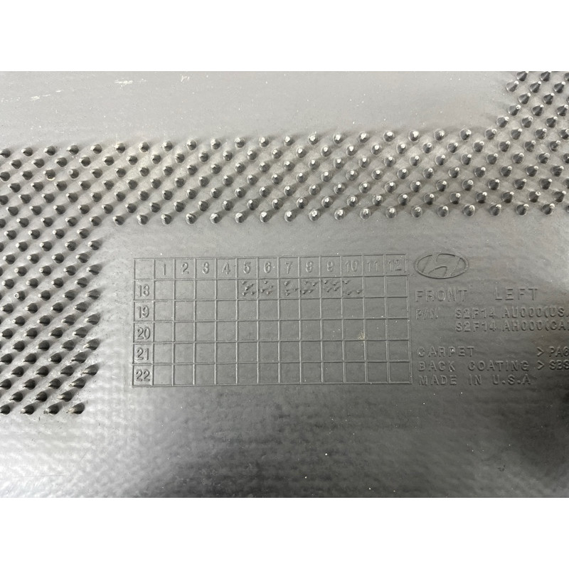 Комплект ковриков (салон) Hyundai Santa Fe TM 2019 2.0 GDi Turbo