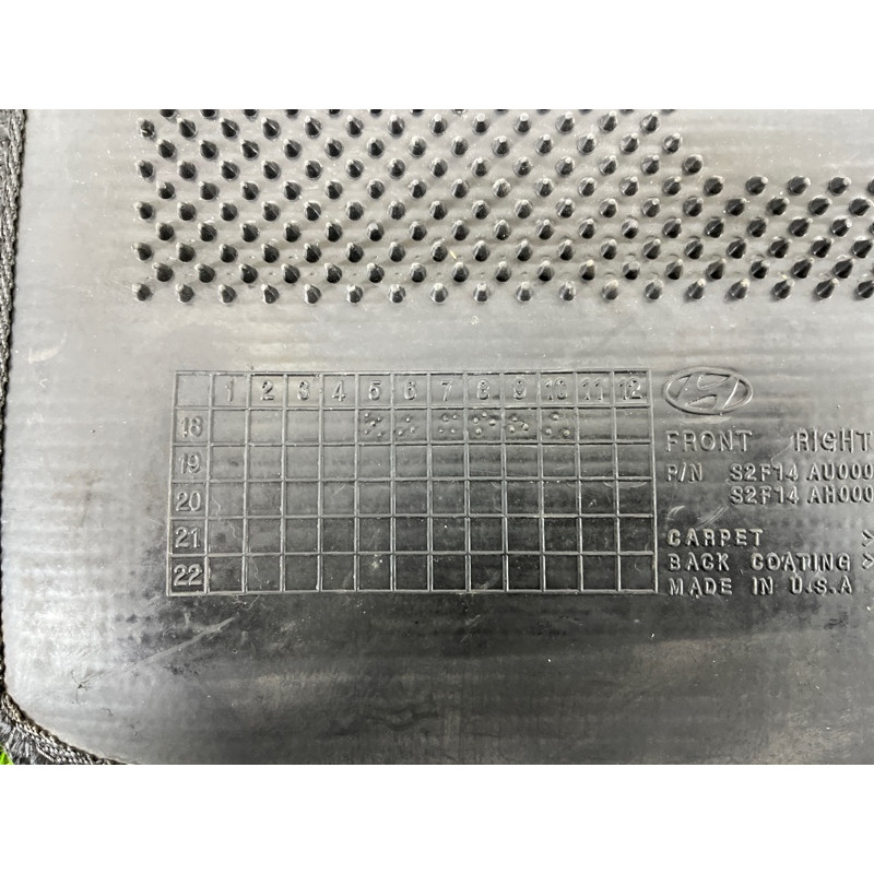 Комплект ковриков (салон) Hyundai Santa Fe TM 2019 2.0 GDi Turbo