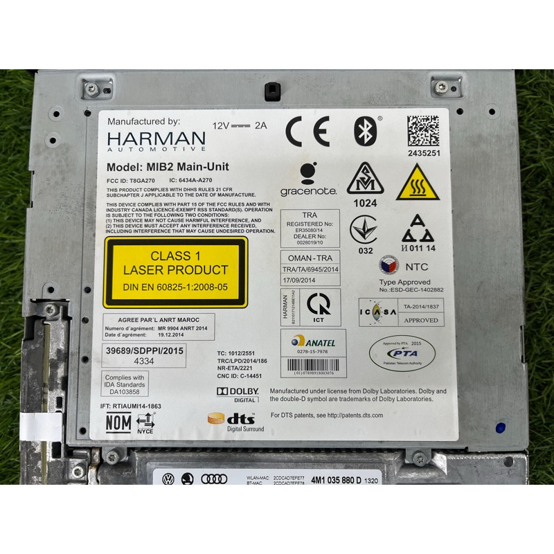 Блок управления мультимедиа (электрика / блок управления) AUDI Q7 4M 2018 3.0 TFSi 4M1035890D