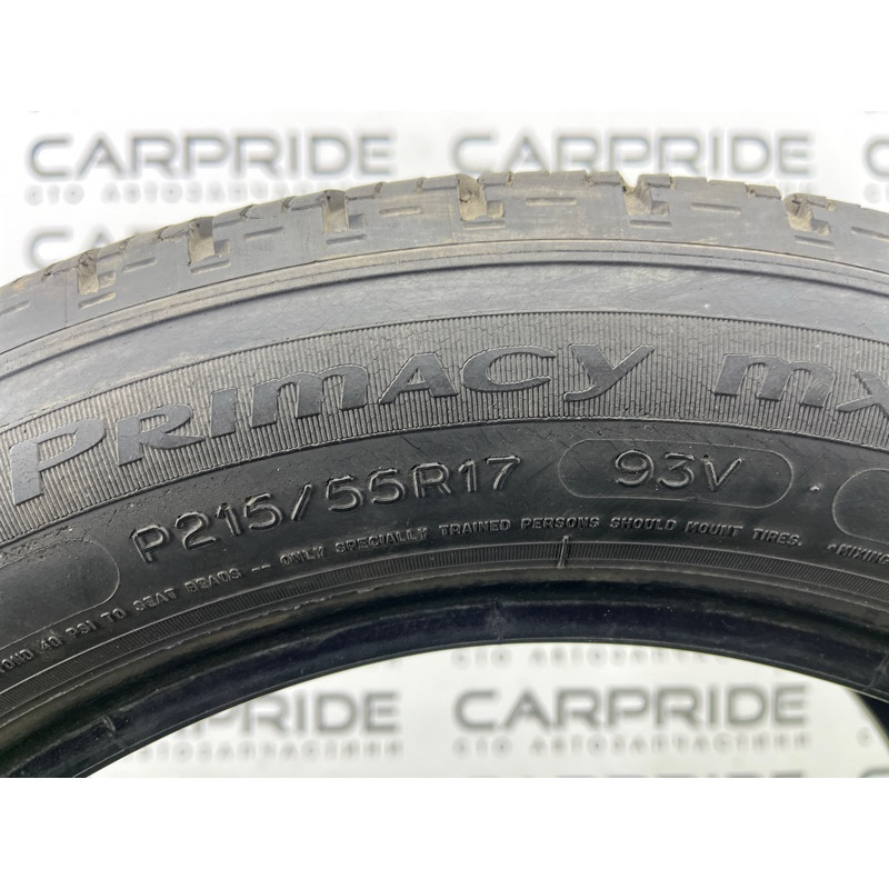 Шина летняя 215/55 R17 Michelin Primacy MXV4 (летние шины) Volkswagen Passat B7 2016 1.8