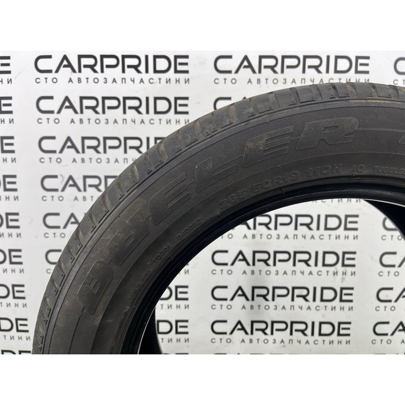 Шина летняя 265/50 R19 Bridgestone Dueler H/L 400 (летние шины) Volkswagen Touareg NF 2012 3.6