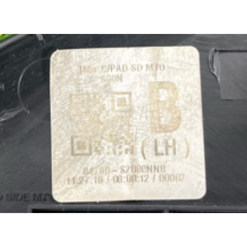 Накладка торпеды боковая (салон) Hyundai Santa Fe TM 2019 2.4GDI 84780S2000NNB