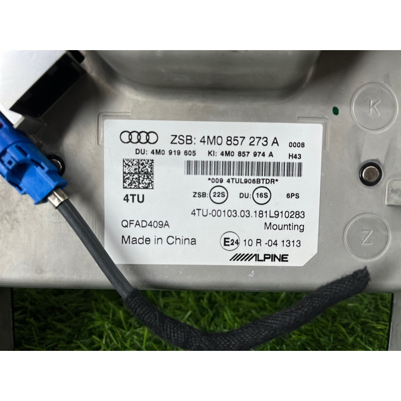 Монитор (электрика) AUDI Q7 4M 2018 3.0 TFSi 4M0857273A6PS