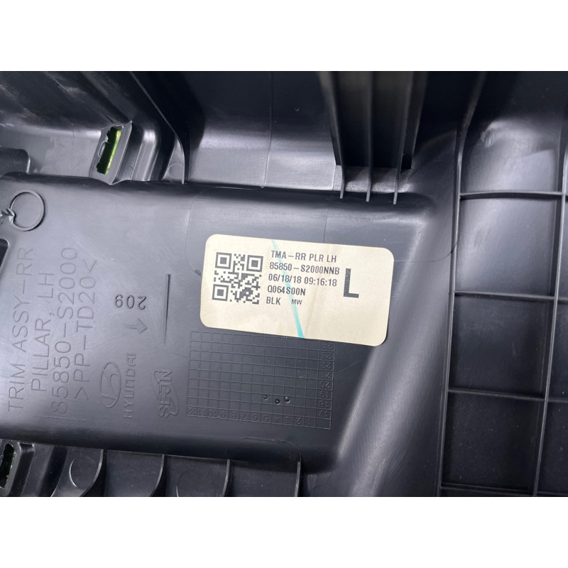 Обшивка стійки (салон) Hyundai Santa Fe TM 2019 2.4GDI 85850S2000NNB