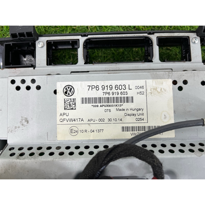 Монитор (электрика) Volkswagen Touareg FL 2015 3.6 7P6919603L