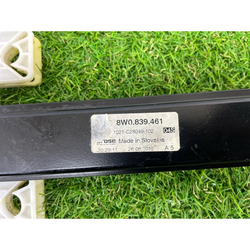 Механизм стеклоподъемника с мотором (кузов и элементы) AUDI A4 B9 2017 2.0 8W0839461