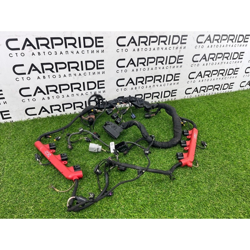 Проводка моторная (электрика двигателя) AUDI Q7 4M 2018 3.0 TFSi 06E971595AB