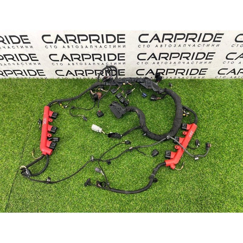 Проводка моторная (электрика двигателя) AUDI Q7 4M 2018 3.0 TFSi 06E971595AB