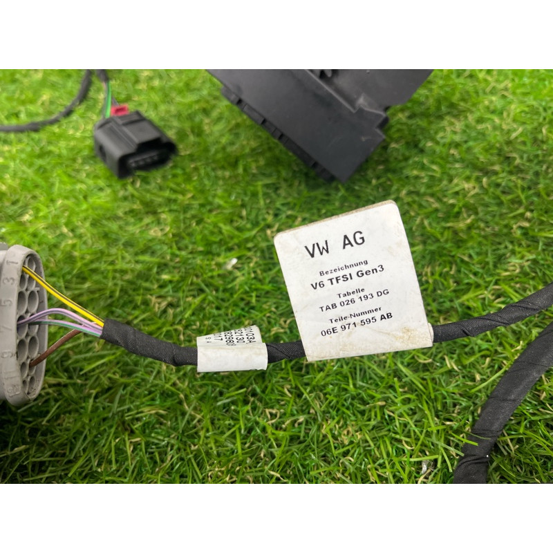 Проводка моторная (электрика двигателя) AUDI Q7 4M 2018 3.0 TFSi 06E971595AB