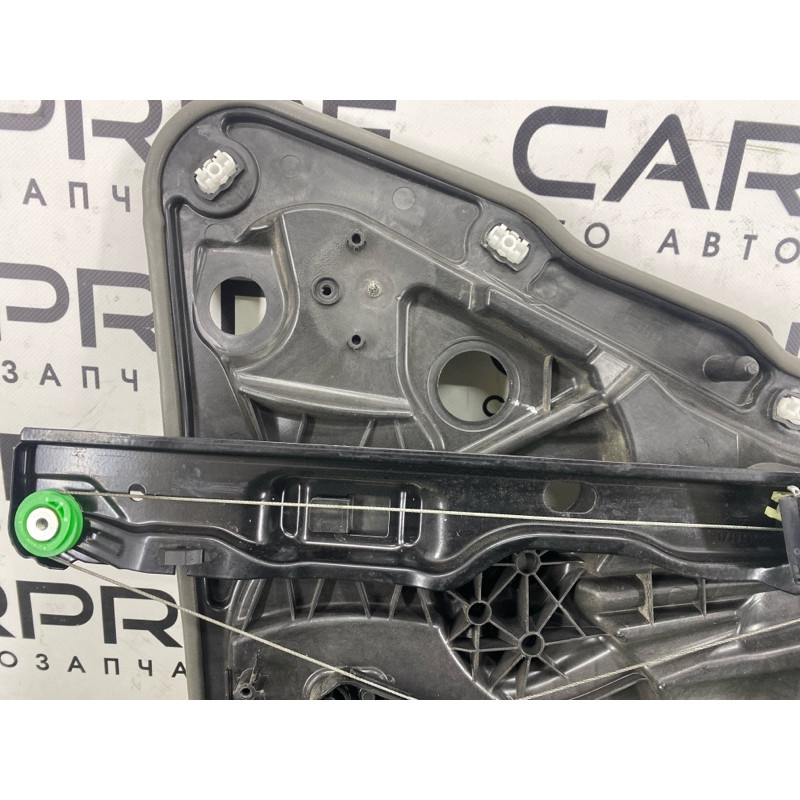 Механизм стеклоподъемника с мотором (кузов и элементы) Volkswagen Touareg NF 2012 3.6 7P6839461A