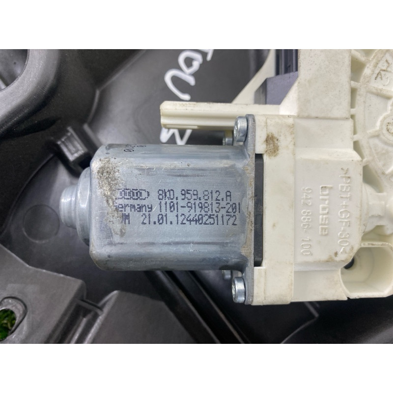 Механизм стеклоподъемника с мотором (кузов и элементы) Volkswagen Touareg NF 2012 3.6 7P6839461A