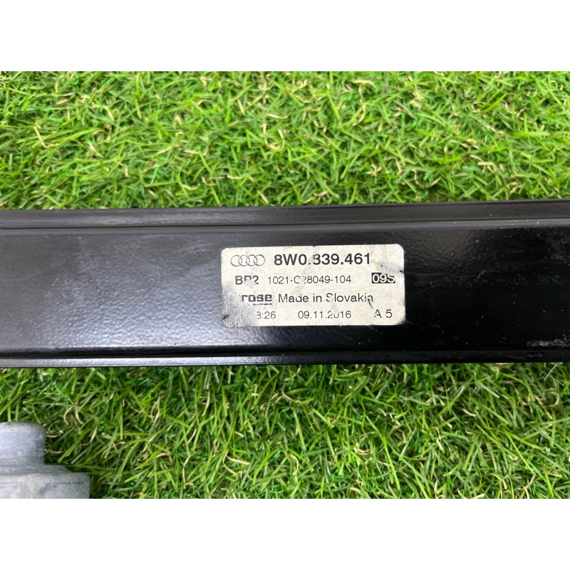 Механізм склопідйомника з мотором (кузов і елементи) AUDI A4 B9 2017 2.0 8W0839461