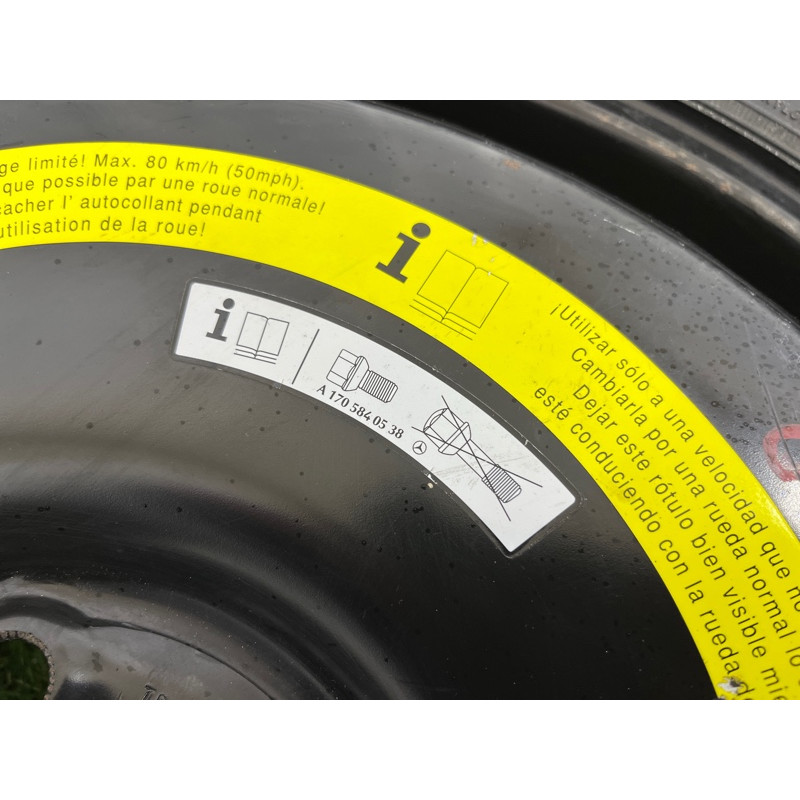 Запасне колесо (аксессуары) Mercedes-Benz GL X164 2012 4.6 a1644000102