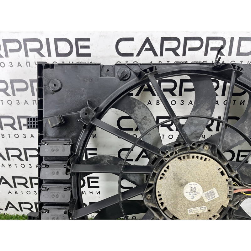 Вентилятор охлаждения радиатора (система охлаждения) Volkswagen Touareg NF 2011 3.0 CASA 7P0121203E