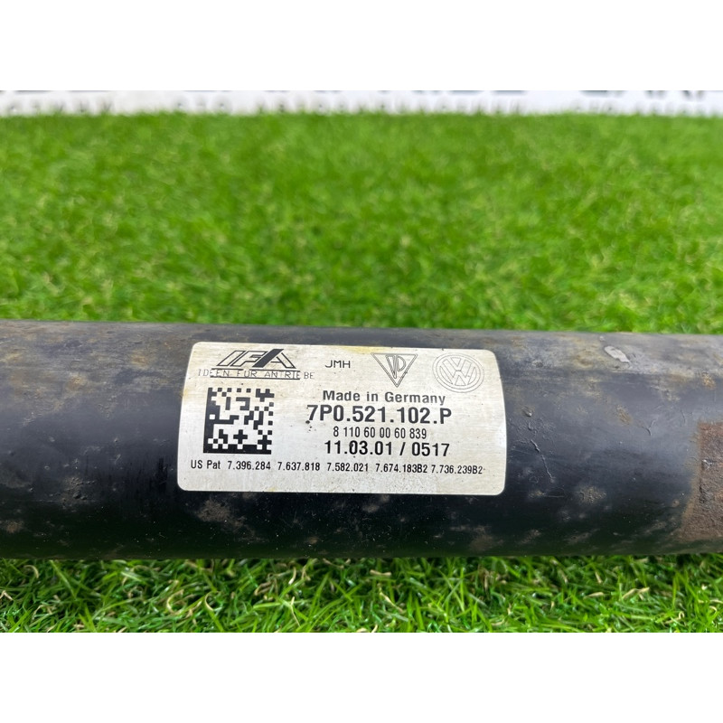 Карданный вал (трансмиссия) Volkswagen Touareg NF 2011 3.0 CASA 7P0521102P