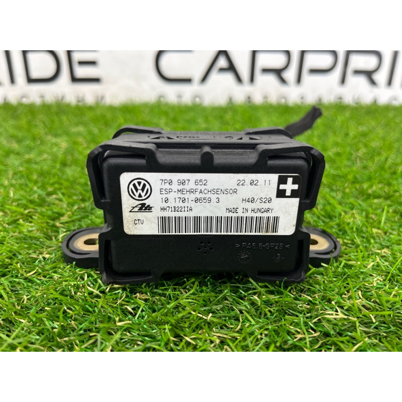 Датчик поперечного ускорения (ESP) (электрика / датчики) Volkswagen Touareg NF 2011 3.0 CASA 7P0907652