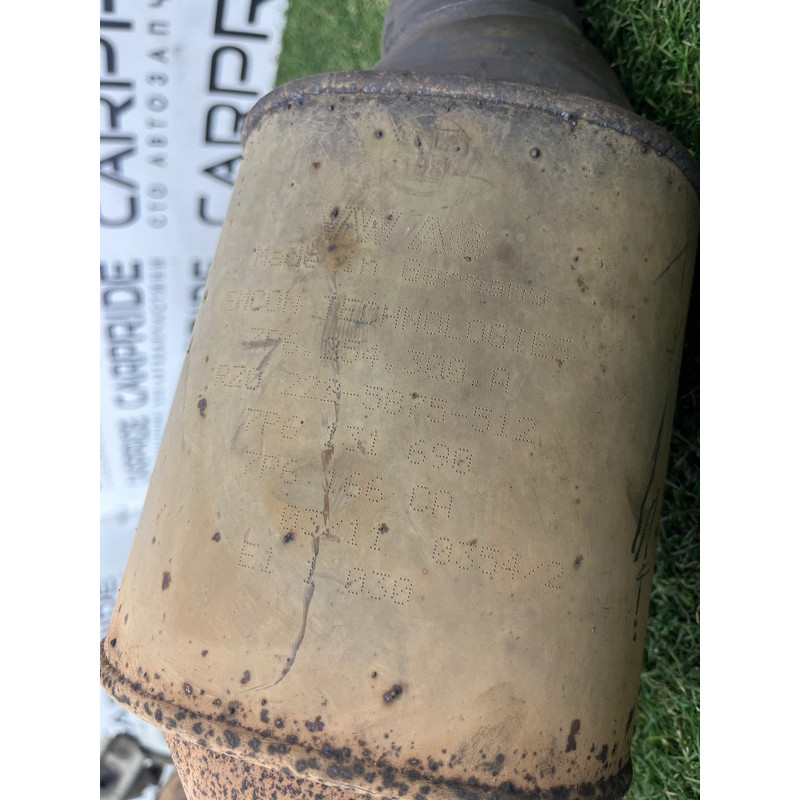 Сажевый фильтр (выпускная система) Volkswagen Touareg NF 2011 3.0 CASA 7P6254300AX